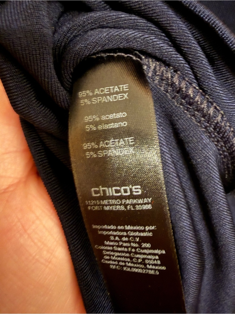Chico's Black Sleeveless Tank Top - Picture 3 of 4
